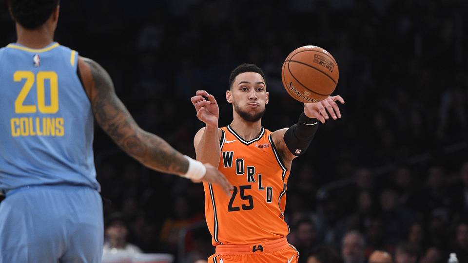 ben Simmons Rookie Sophomories All Star Rising Challenge