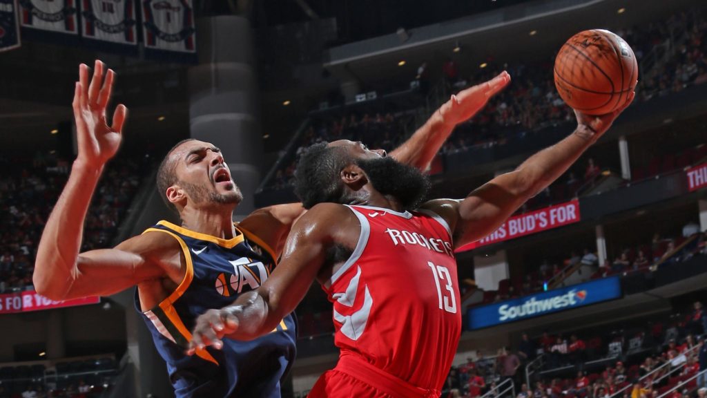 Gobert Harden Jazz Rockets