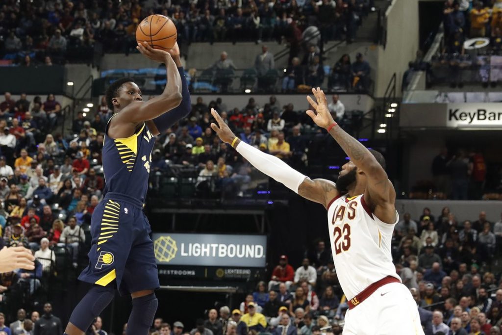 Victor Oladipo LeBron James Cavs