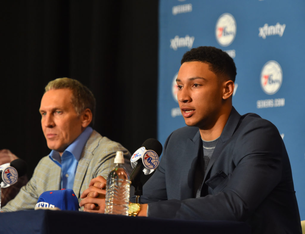 Bryan Colangelo Ben Simmons Sixers