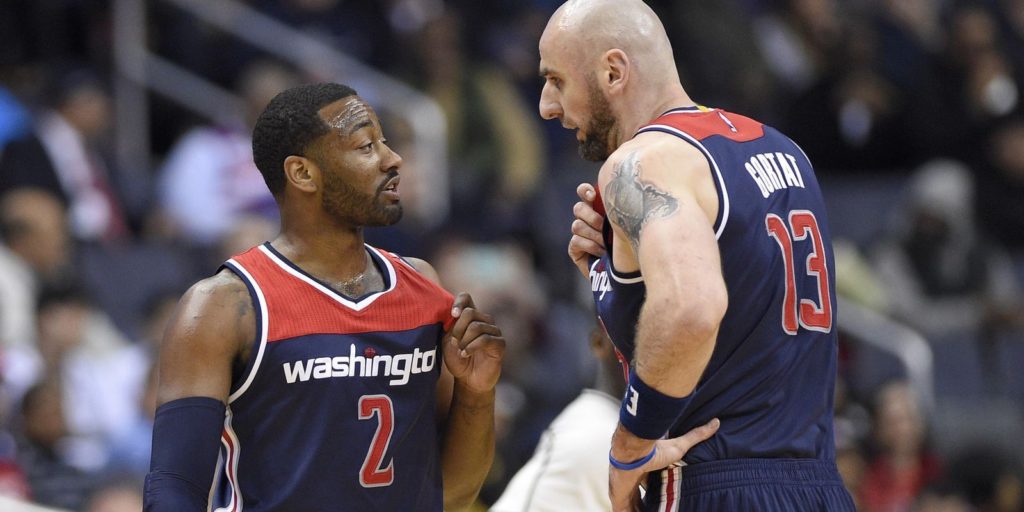Marcin Gortat John Wall Wizards