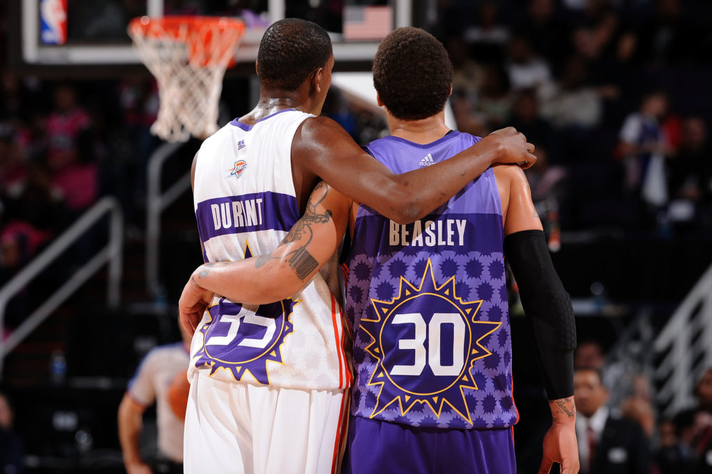 Kevin Durant Michael Beasley Rookie Sophomore