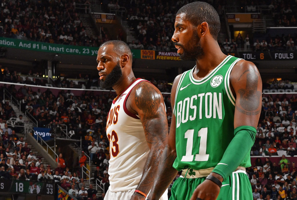 Cavaliers Cavs Boston Celtics Kyrie Irving LeBron James