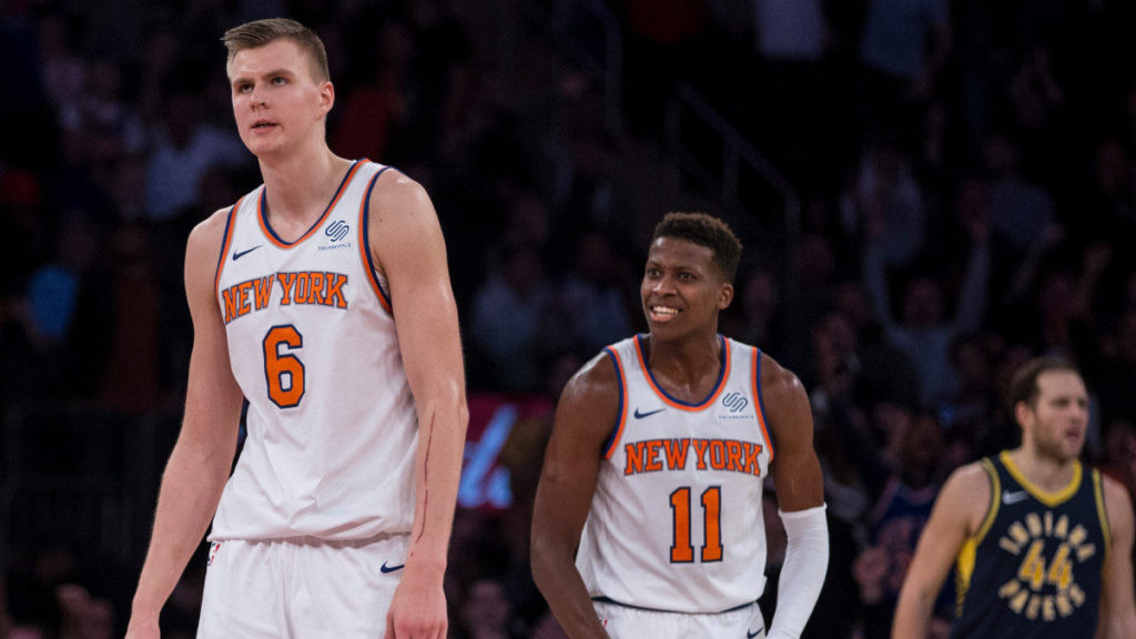 Kristaps Porzingis Frank Ntilikina Knicks