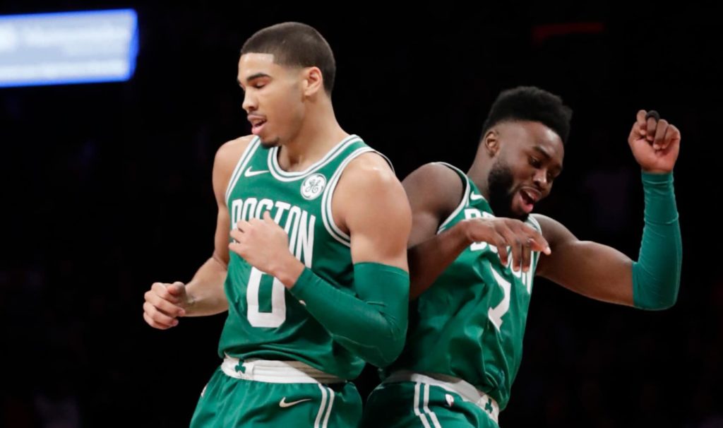Jaylen Brown Jayson Tatum Boston Celtics