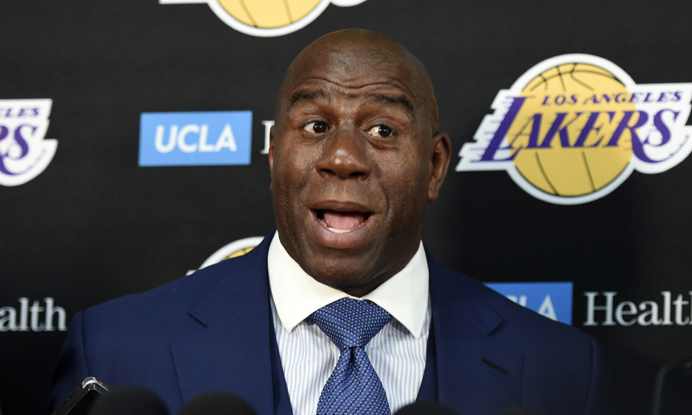 Magic Johnson wciąż pomaga Lakers