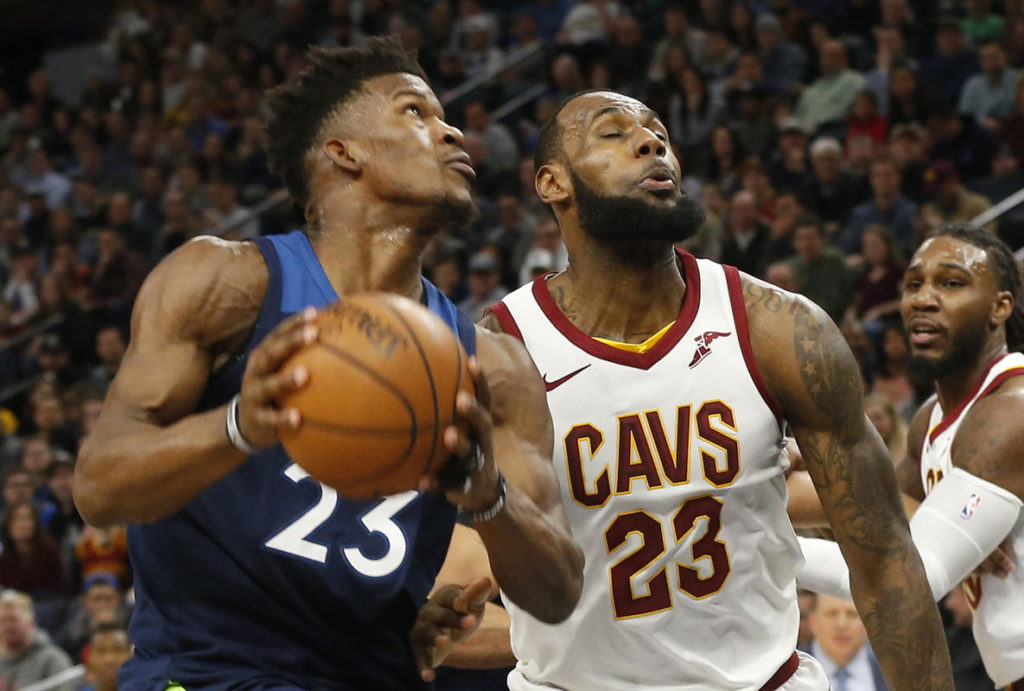Jimmy Butler LeBron James