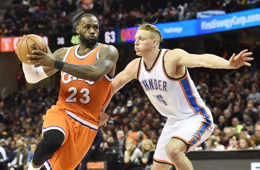 Kyle Singler Thunder LeBron James Cavs