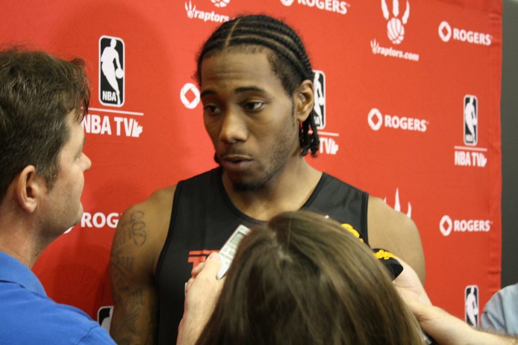 Kawhi Leonard Raptors