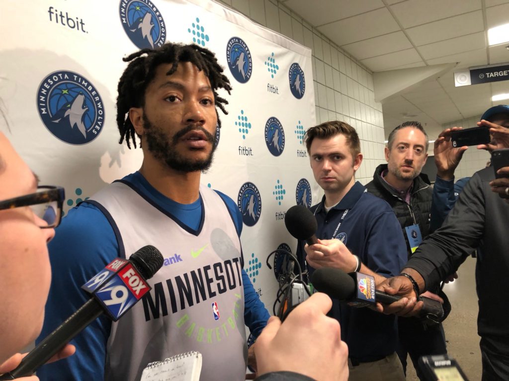 Derrick Rose Timberwolves