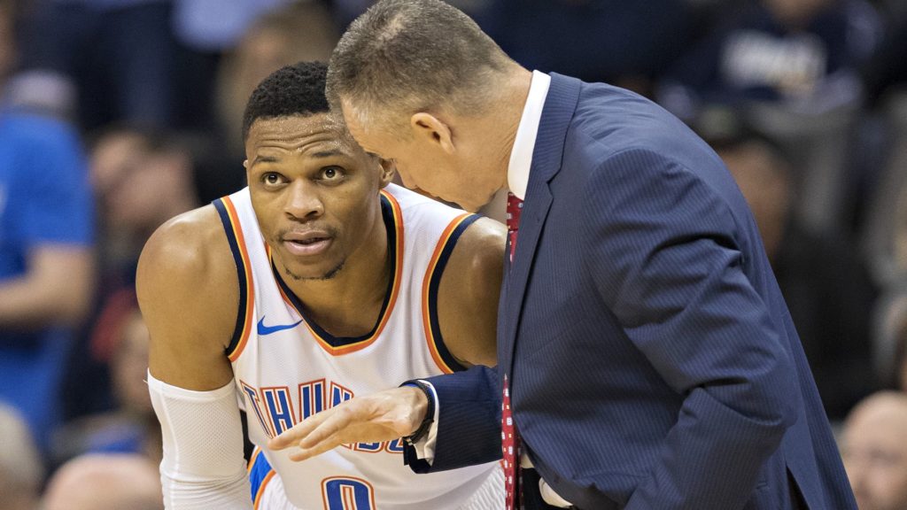 Russell Westbrook Billy Donovan