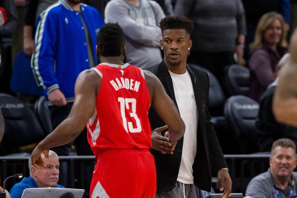 Timberwolves James Harden Jimmy Butler