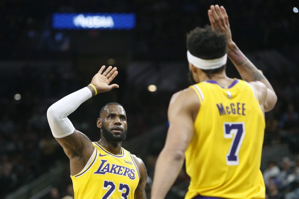 LBron James JaVale McGee