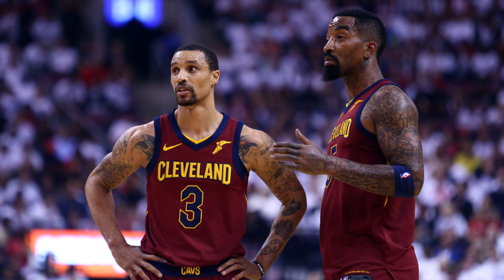 George Hill JR SMith Cavs