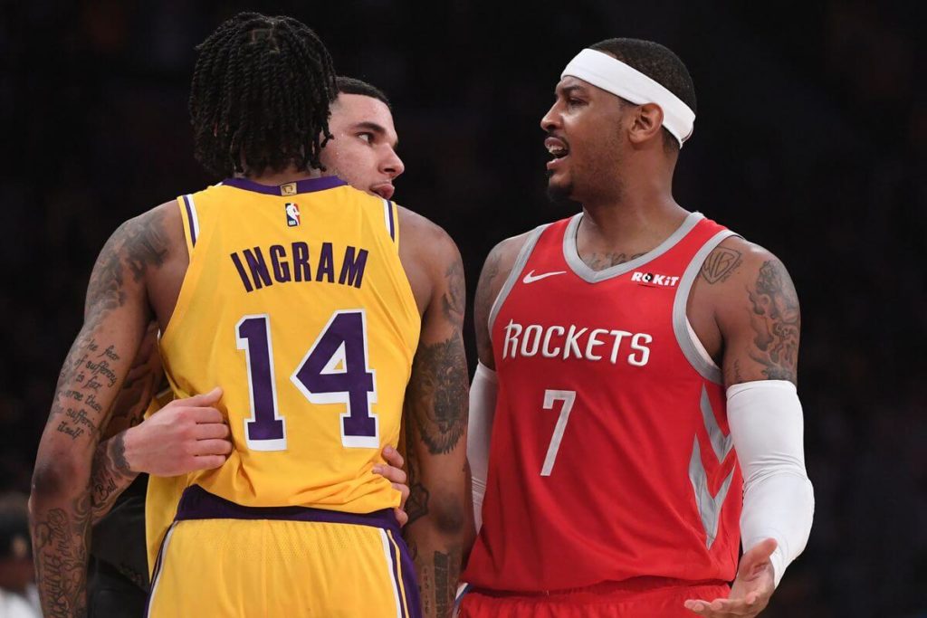 Los Angeles Lakers zawieszają negocjacje z Carmelo Anthonym