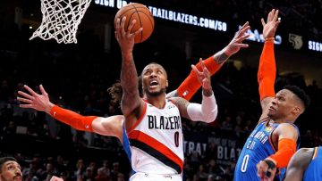 Lillard bije ceglących OKC, Rockets wysoko biją Jazz, Drummond ma dość