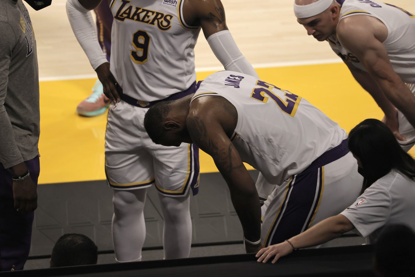 Czy kontuzja LeBrona może pokrzyżować plany Lakers?