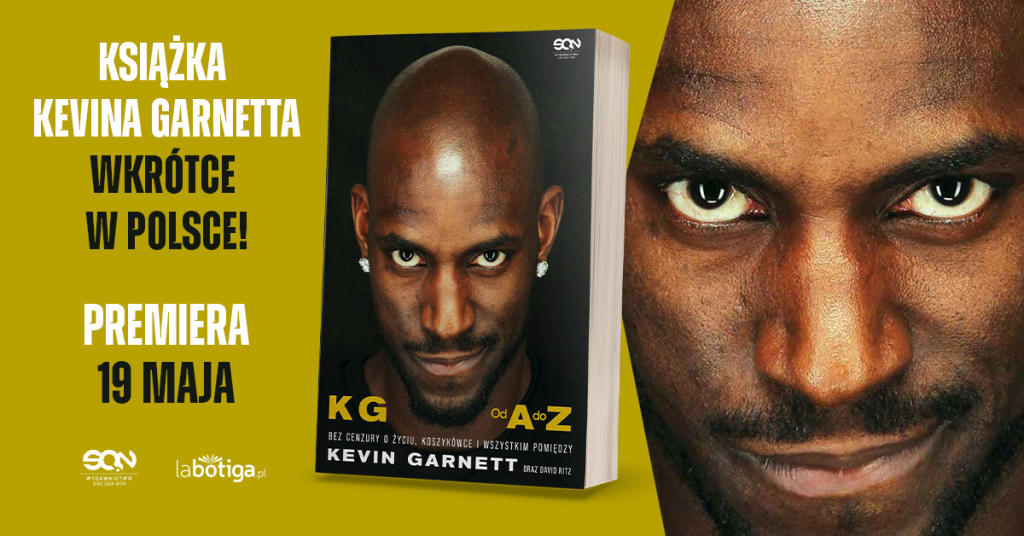 Autobiografia Kevina Garnetta już w sprzedaży!