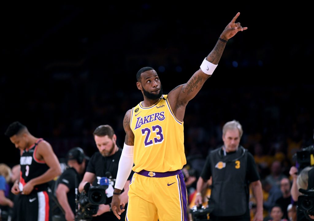 LeBron: Chcę zakończyć karierę w LA Lakers