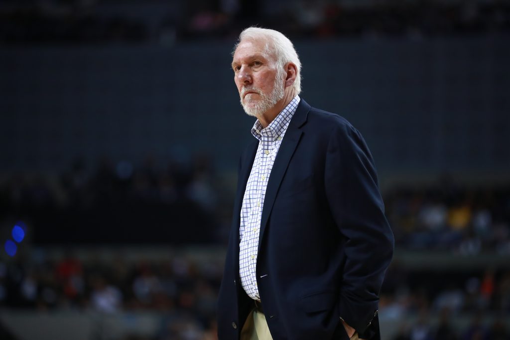 Gregg Popovich będzie nieobecny z powodu problemów zdrowotnych