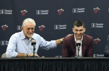 NBA News: Pat Riley zabrał głos ws. Herro. „Nie chcieliśmy go sprzedawać”