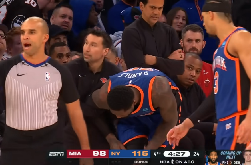 NBA News: Fatalne wieści. Lider Knicks zwichnął bark!