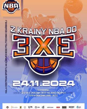 Kolejna edycja turnieju „Z krainy NBA do 3×3”! Tym razem zagrają grupy młodzieżowe