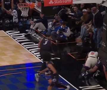 NBA. Rzucił piłką w rywala. Teraz zapłaci karę